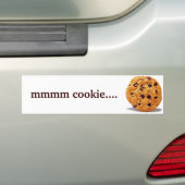 mmmm koekje... Bumpersticker (Op auto)