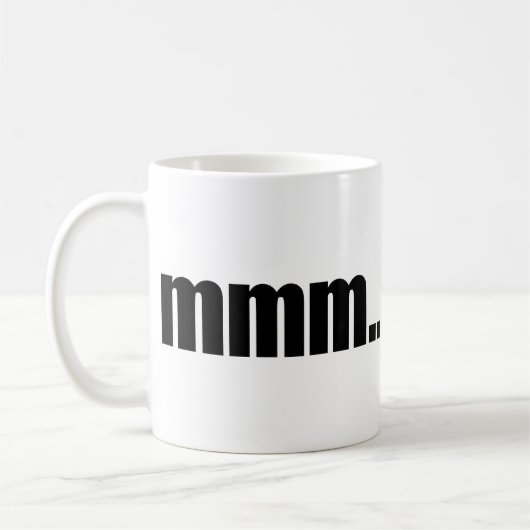 Mmmm Meaty. Koffiemok (Links)