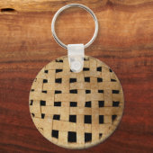 Mmmm Pie Funny Dessert Sleutelhanger (Voorkant)