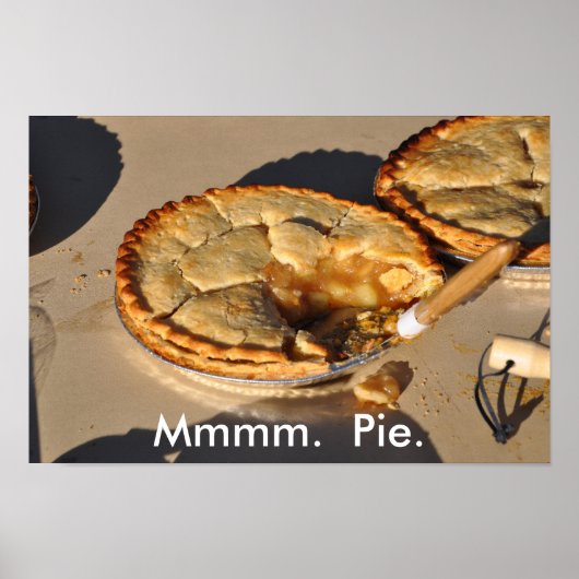 Mmmm. Pie: het poster (Voorkant)