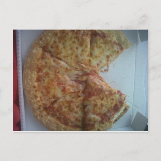 mmmm.....pizza briefkaart (Voorkant)