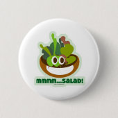 Mmmm Salad Ronde Button 5,7 Cm (Voorkant)