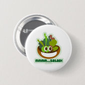 Mmmm Salad Ronde Button 5,7 Cm (Voorkant /achterkant)