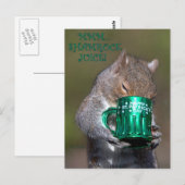 MMMM... SHAMROCK JUICE! BRIEFKAART (Voorkant / Achterkant)