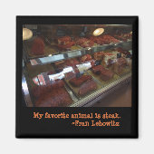 Mmmm...Steak Magneet (Voorkant)