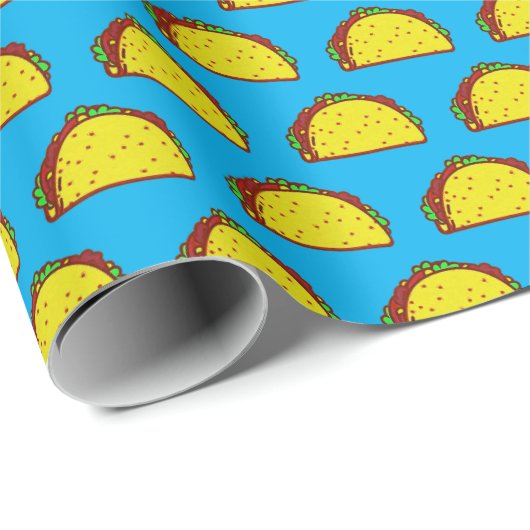 Mmmm Tacos! Cadeaupapier (Rol Hoek)