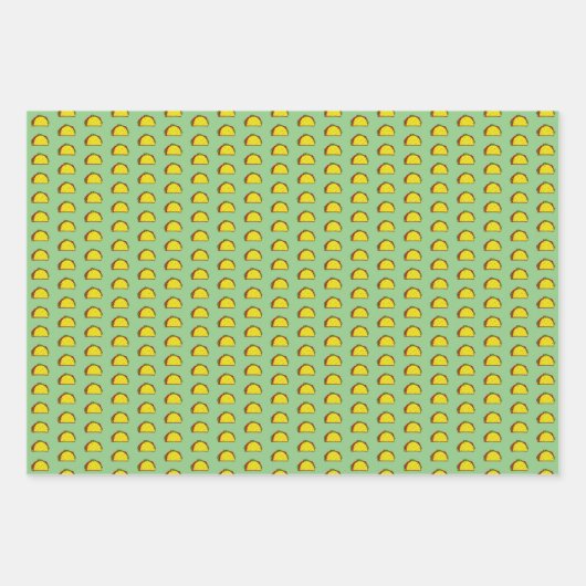 Mmmm Tacos! Inpakpapier Vel (Voorkant)