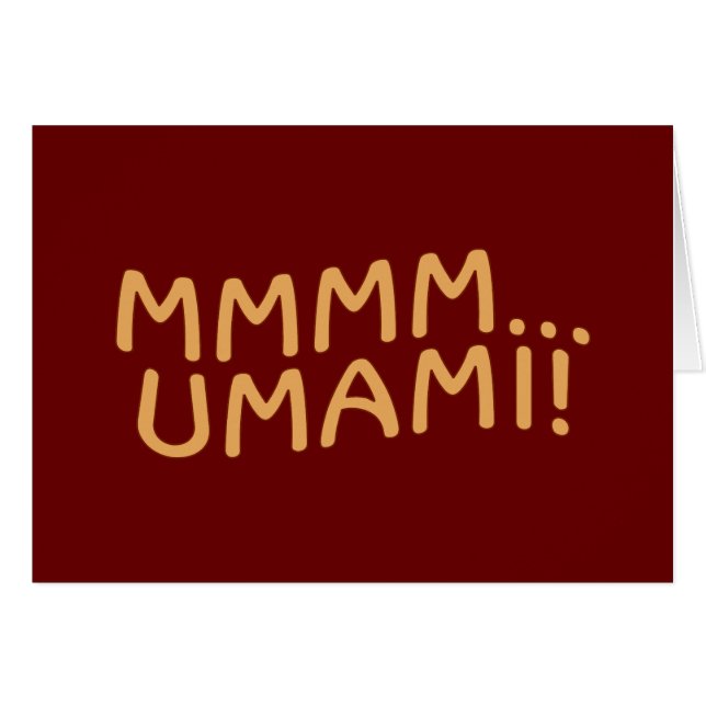 Mmmm Umami (Voorkant Horizontaal)