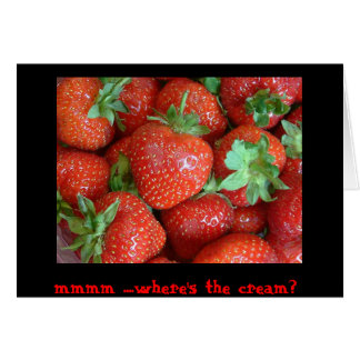 mmmm - waar is de crème ?