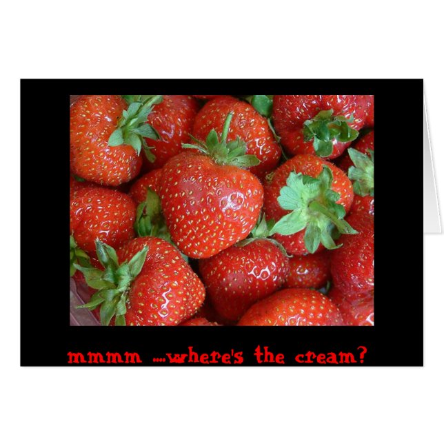 mmmm - waar is de crème ? (Voorkant Horizontaal)