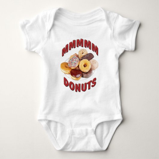 MMMMM DONUTS ROMPER (Voorkant)