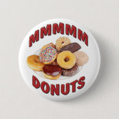 MMMMM DONUTS RONDE BUTTON 5,7 CM (Voorkant)