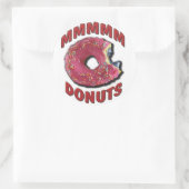 MMMMM DONUTS RONDE STICKER (Tas)