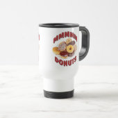 MMMMM DONUTS TRAVEL MUG REISBEKER (Voorkant rechts)
