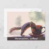 Mmmmmm, Koffie! Briefkaart (Voorkant / Achterkant)