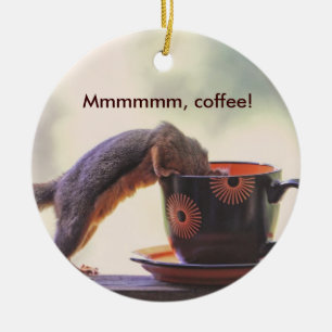Mmmmmm, Koffie! Keramisch Ornament