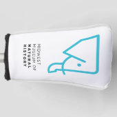 MMNH Blue Elephant Putter Hoesje Golfheadcover (Voorkant)