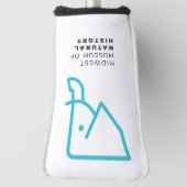 MMNH Blue Elephant Putter Hoesje Golfheadcover (Draai 90)