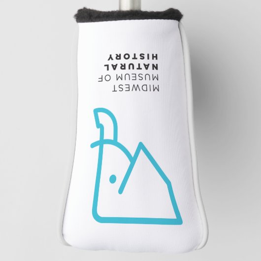 MMNH Blue Elephant Putter Hoesje Golfheadcover (Draai 90)