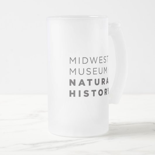 MMNH Frosted Mok (Voorkant rechts)