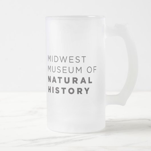 MMNH Frosted Mok (Rechts)