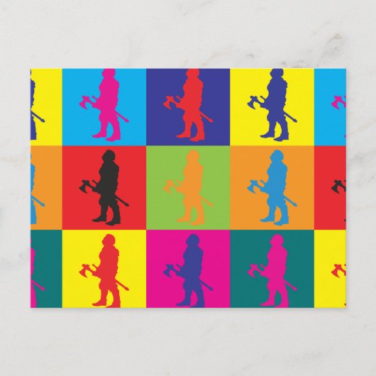 MMORPG's Pop Art Briefkaart (Voorkant)