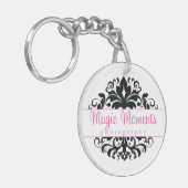 "MMP" 2-vormige Logo Sleutelhanger (Voorkant Links)