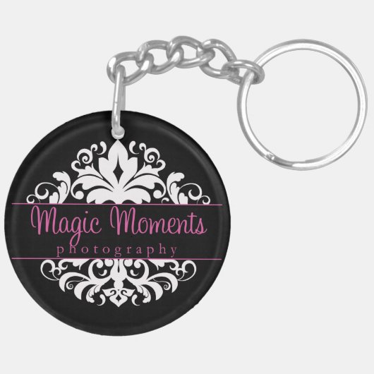 "MMP" 2-vormige Logo Sleutelhanger (Achterkant Links)