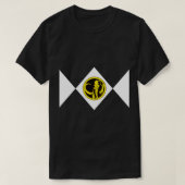 MMPR zwarte Ranger met munt T-shirt (Design voorkant)