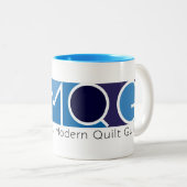 MMQG-Mok Tweekleurige Koffiemok (Voorkant rechts)