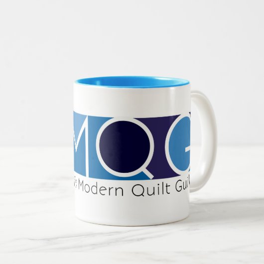 MMQG-Mok Tweekleurige Koffiemok (Voorkant rechts)