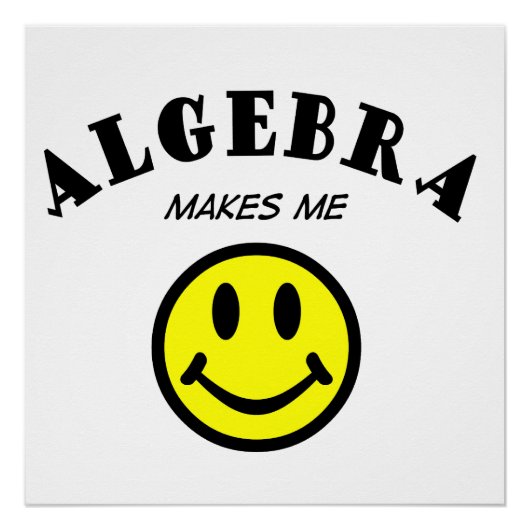 MMS: Algebra Perfect Poster (Voorkant)