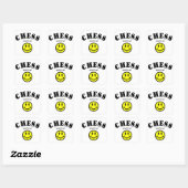 MMS: Chess Vierkante Sticker (Vel)