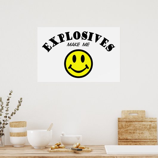 MMS: explosieven Poster (Keuken)