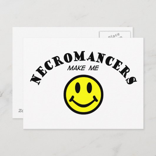 MMS: Necromancers Briefkaart (Voorkant / Achterkant)