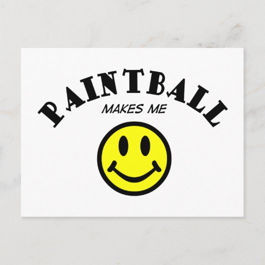 MMS: Paintball Briefkaart (Voorkant)
