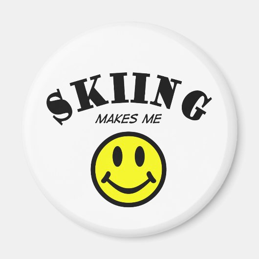 MMS: Skiën Magneet (Voorkant)