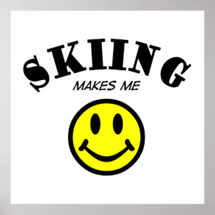 MMS: Skiën Poster