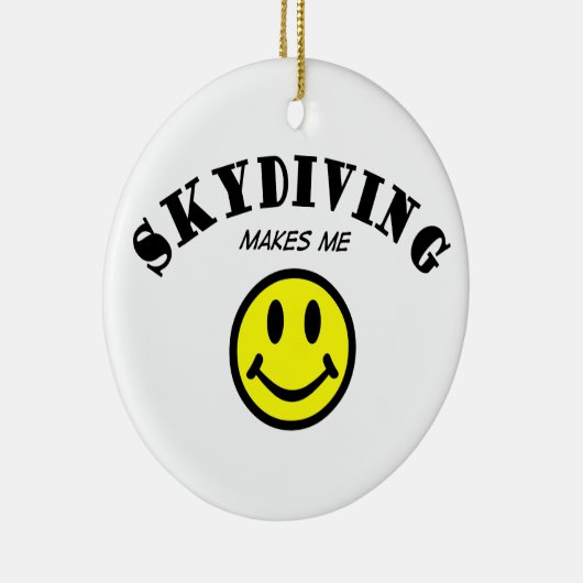 MMS: Skydiving Keramisch Ornament (Rechts)