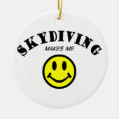 MMS: Skydiving Keramisch Ornament (Voorkant)