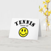 MMS: Tennis Kaart (Gele Bloem)