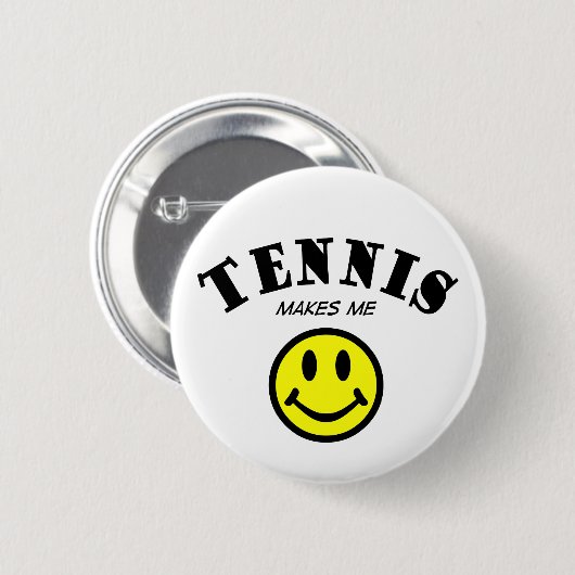 MMS: Tennis Ronde Button 5,7 Cm (Voorkant /achterkant)