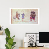 MMS Vitr 26-7 Het Byzantijnse Leger steekt de luch Poster (Thuiskantoor)