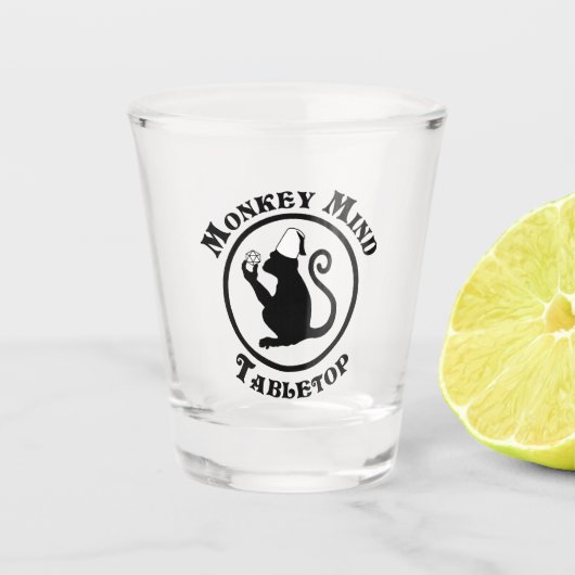 MMT Logo Shot Glass Glas (Voorkant)