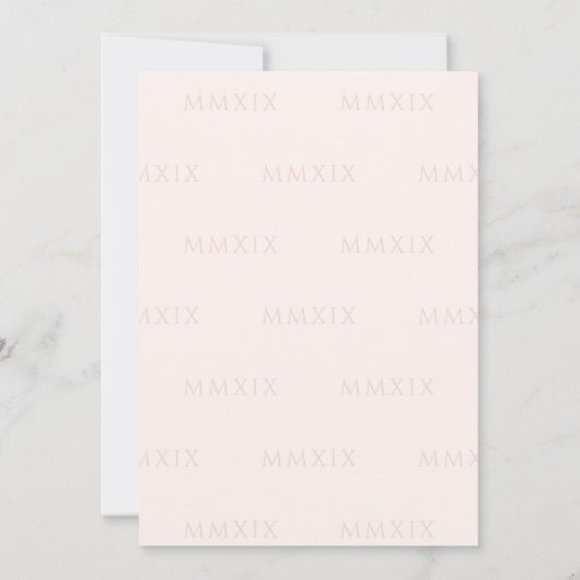 MMXXII Romeins cijfer 2022 Afstudeer aankondiging (Achterkant)