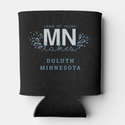 MN 10.000 slangen, zwart Blikjeskoeler (Achterkant)