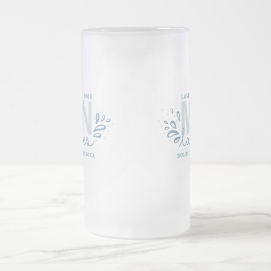 MN 10K-meren Matglas Bierpul (Center)