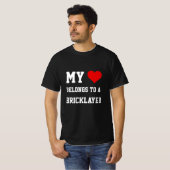 M'n bezit een bricklayer T-Shirt (Voorkant volledig)