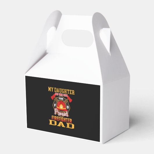 M'n dochter heeft je achterpootbrandweervader. bedankdoosjes (Voorkant Zijde)