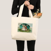 M'n hart slaat... grote tote bag (Voorkant (product))